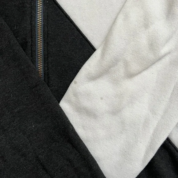 Aviator Nation White & Black Zip-Up Hoodie Size Large - Picture 6 of 10